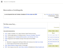Tablet Screenshot of cordobapedia.wikanda.es