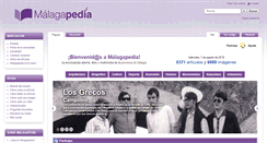 Desktop Screenshot of malagapedia.wikanda.es