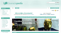 Desktop Screenshot of granadapedia.wikanda.es